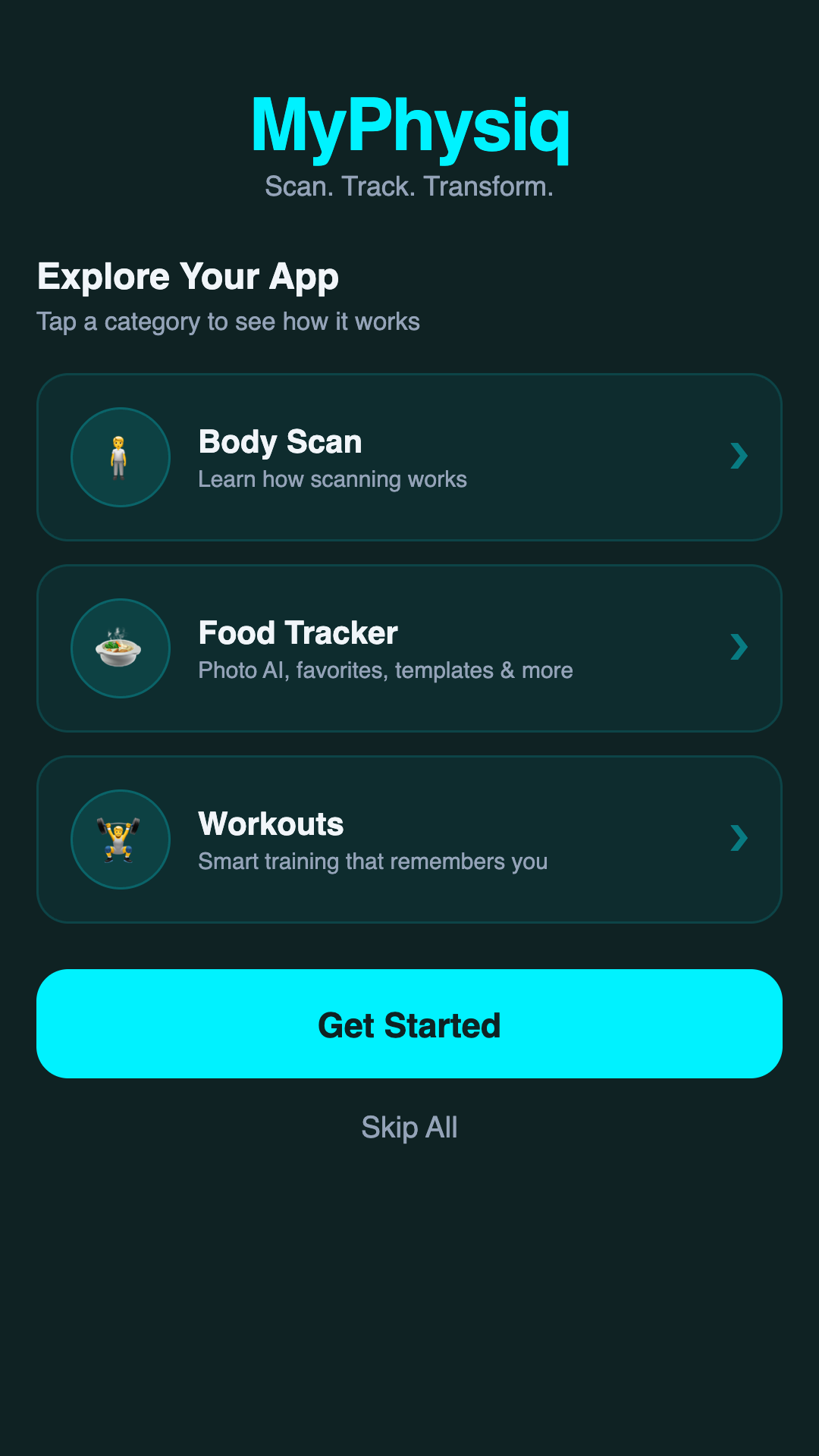 Onboarding — Explore Your App